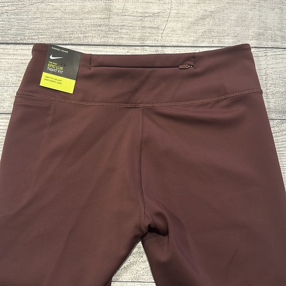 Women’s Nike Dri-Fit Running Crop length Epic Lux leggings size M - Picture 11 of 16